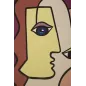DRUKOWANY OBRAZ FACES NEW -B- 60X3X90 cm